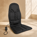 Vibration Massage Seat Cushion with Heat, 5 Motors, 8 Modes & 3 Intensities for Home, Office & Car