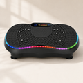 Vibration Plate Exercise Machine with 200 Speeds, 10 Modes, Bluetooth Audio, LED Lights and Resistance Bands