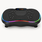 Vibration Plate Exercise Machine with 200 Speeds, 10 Modes, Bluetooth Audio, LED Lights and Resistance Bands