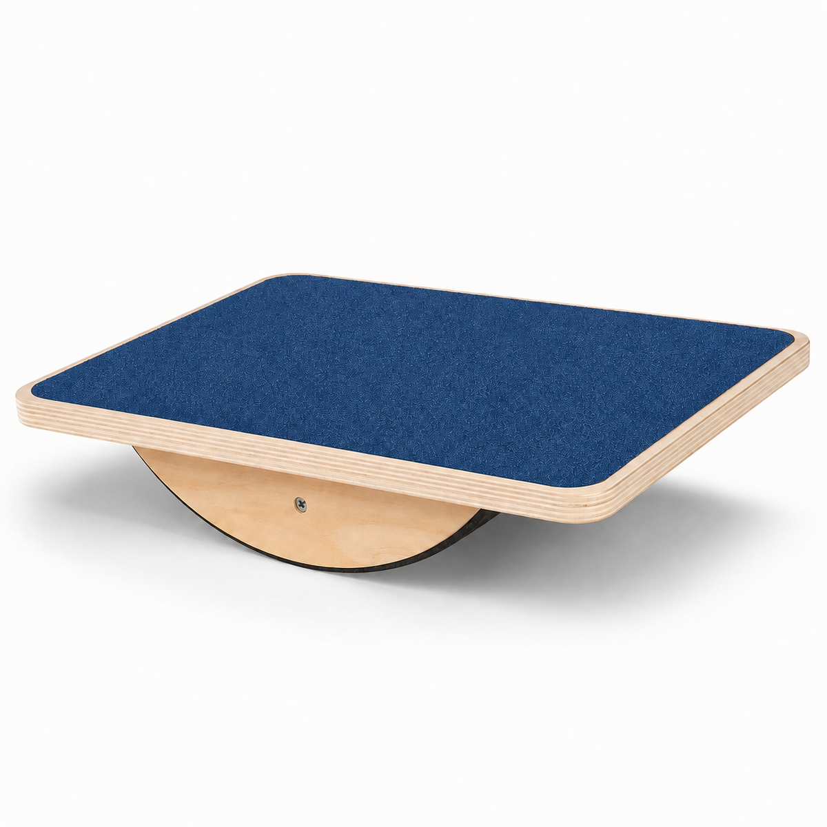 Wooden Balance Board for Adults with Anti-Slip Surface, Standing Desk Rocker Board for Balance Training