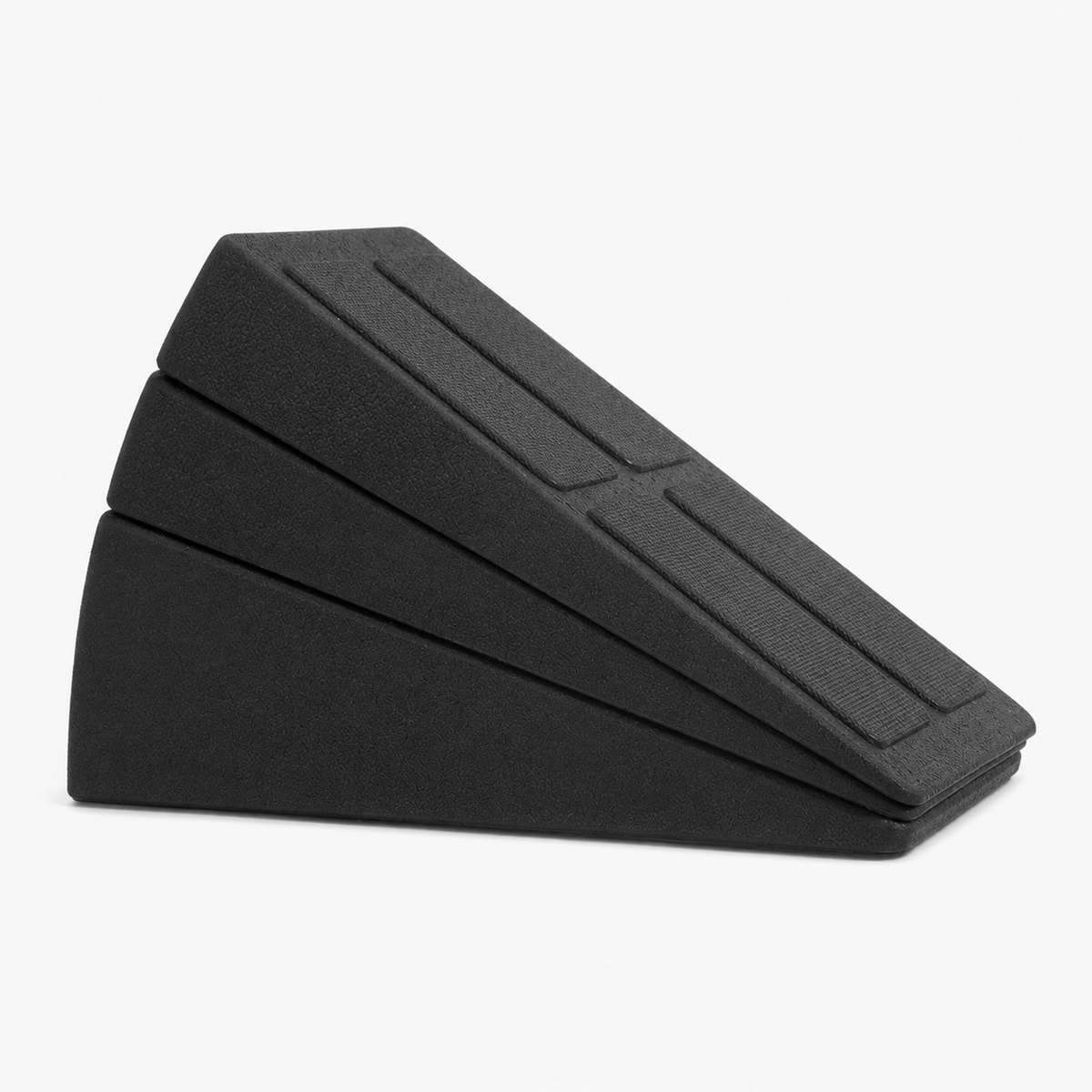 Adjustable Slant Board Calf Stretcher, 3-Piece EPP Foam Incline Wedge with 4 Angles for Stretching and Squats